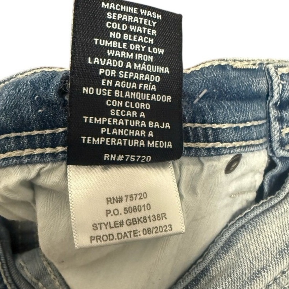 BKE Slim Fit Light Blue Jeans - Picture 10 of 12